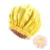 Women's Double-layer Color Round Hat Sleeping Hat Headscarf Hat Beauty and Hairdressing Tools Postpartum