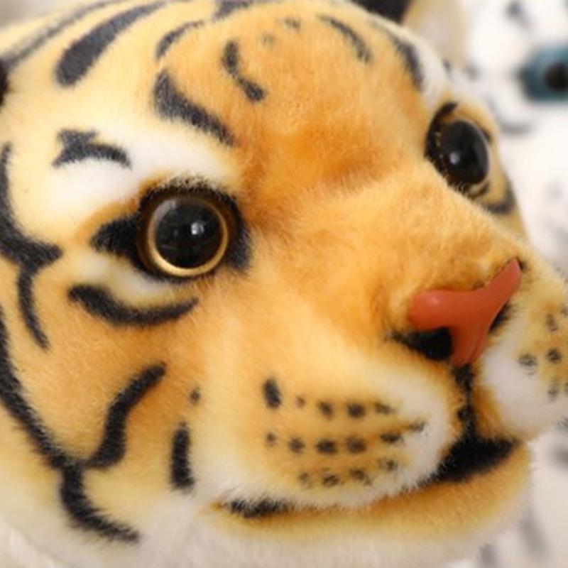 Symulacja Mała Lalka Tygrys Kreatywna Słodka Pluszowa Zabawka