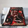 Daryl Dixon The Walking Dead Blanket Quality Warm Soft Throw Blanket Winter Kids Home Decor Fashion Bedspread