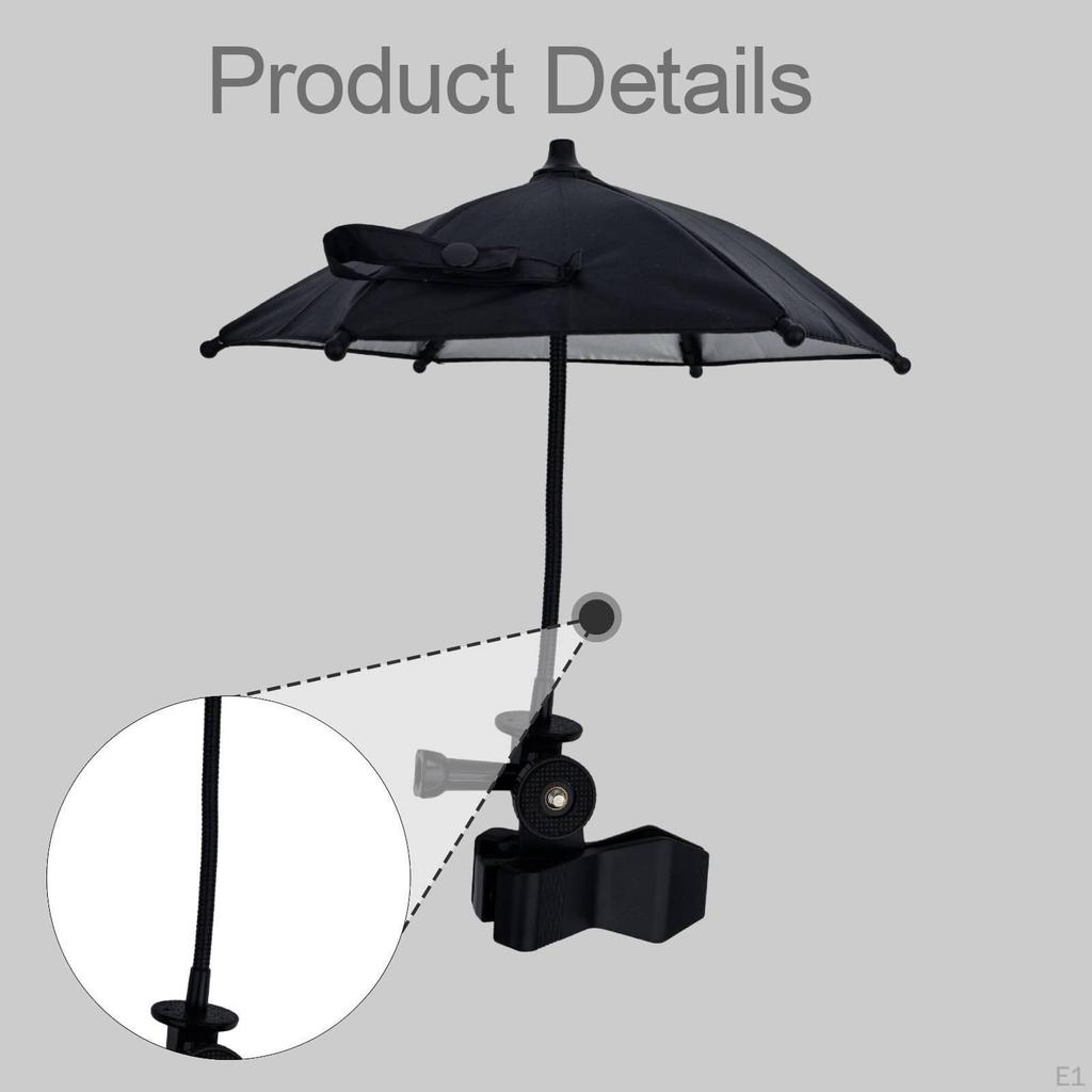 Ombrello per Fotocamera Gimbal Leggero Pratico Facile da Installare Accessorio Pioggia per Pocket 2 3