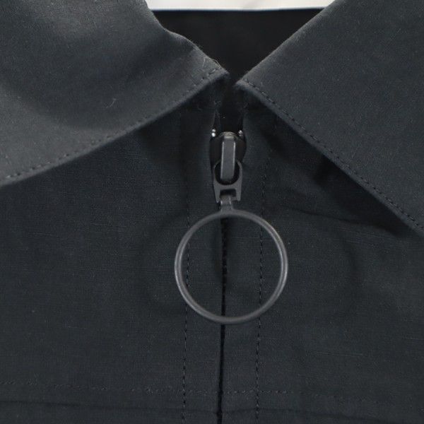 unused Johnbull Embroidery Blouson S black Rayon Men's Used