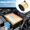 Ein ABSOPRO Motorluftfilter Nr. 8W0133843E/8W0133843B Luftstrom Ansaugfilter Passt für Au di A4 2.0L 2017-2020