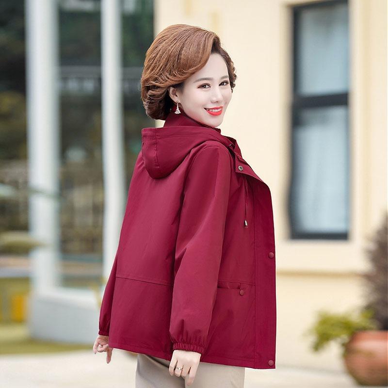 Autumn Jacket Jacket Fashion Women's Spring and Autumn Windbreaker Fashion Thin Short Jacket Top