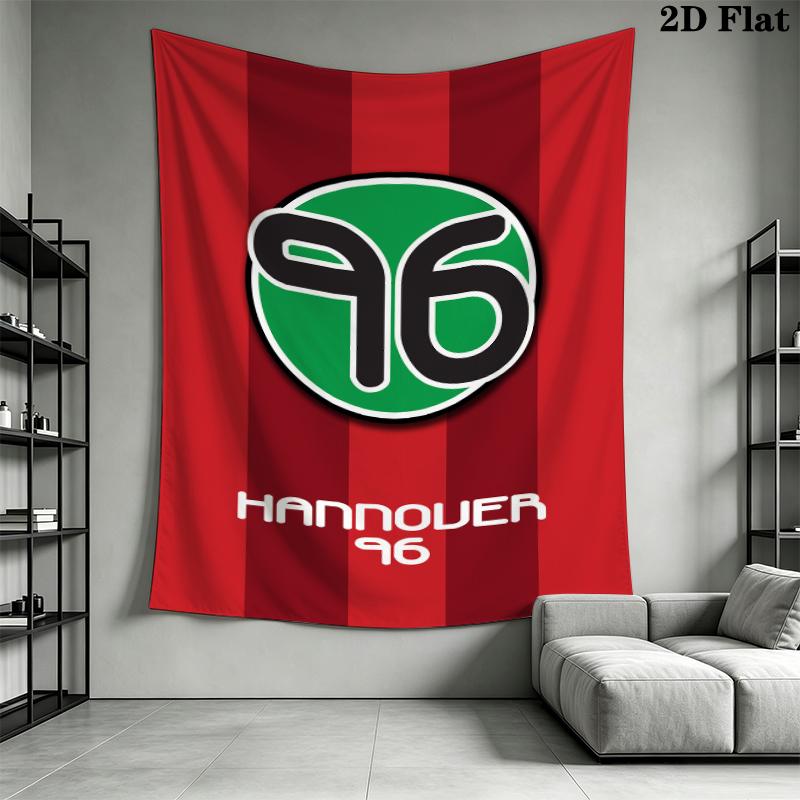 Hannover 96 Wall Tapestry Aesthetic Wall Hanging Printed Fabric Blanket Decorative Tapestries for Bedroom Living Room Home Decor