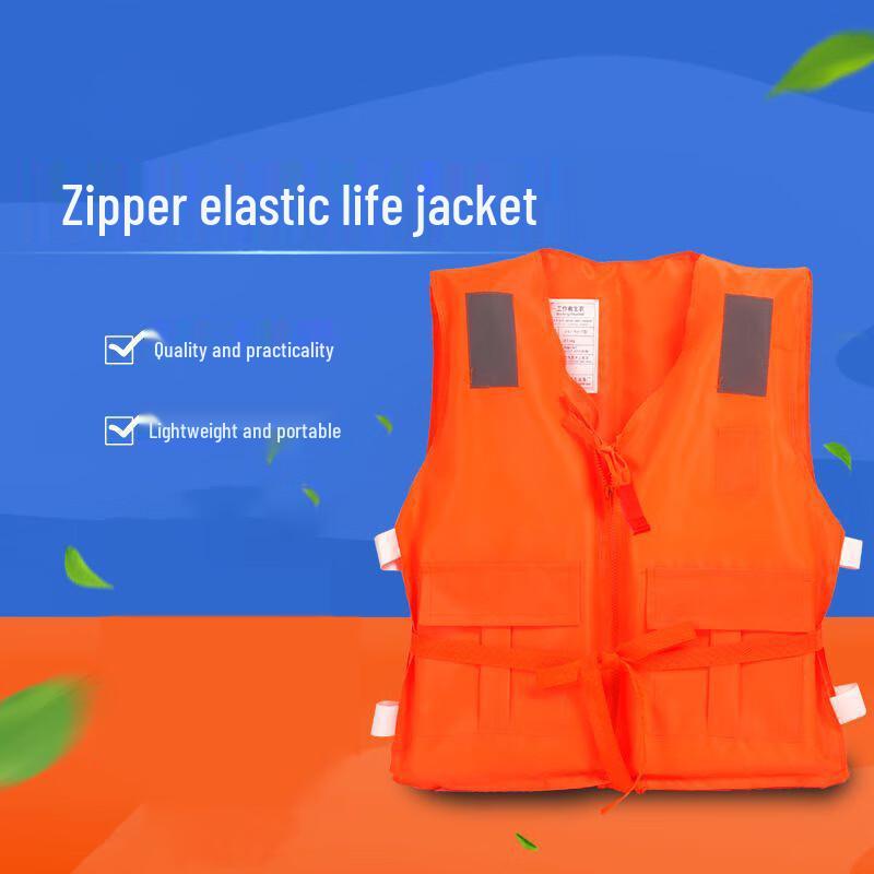 Qijin Adult  Kids Zipper Pocket Life Vest