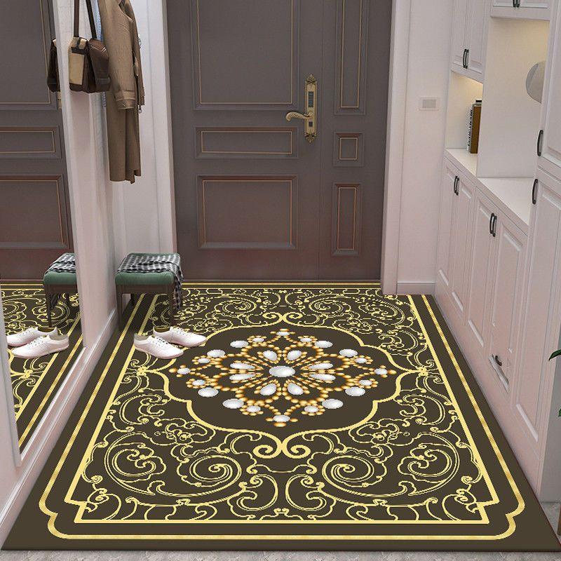 European Style Entrance Door Mat Bedroom Door Anti Slip and Absorbent Bathroom Floor Mat Bathroom Door Mat