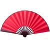 Silk Cloth Chinese Folding Fan 10.6/13 Inches Solid Color Bamboo Antiquity Blank Fan for Calligraphy Painting Writing Home Decor