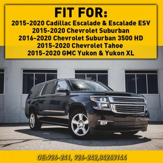 RH LH Door Applique B Pillar For Trim Chevy Tahoe GMC Yukon Suburban 2015-