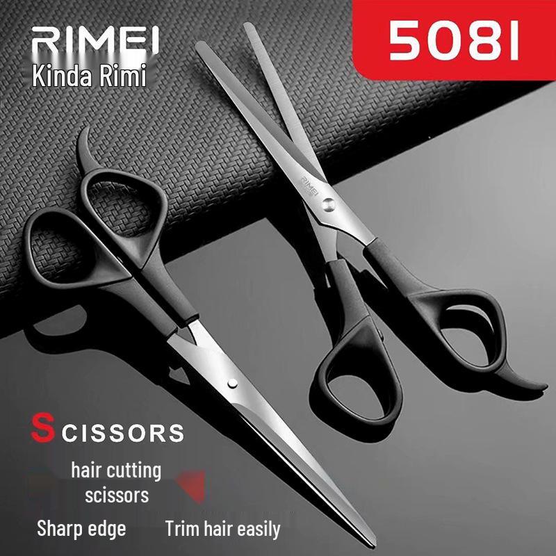 

Jinda Rimei 5081/5082 Stainless Steel Hair Cutting Scissors with V-Shaped Teeth