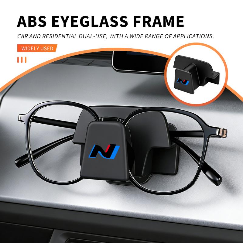 Car Sun Visor Glasses Clip Sunglasses Holder Auto Visor Accessories For Hyundai GDi N Line i10 Azera Genesis G70 G80 G90 Accent RR8