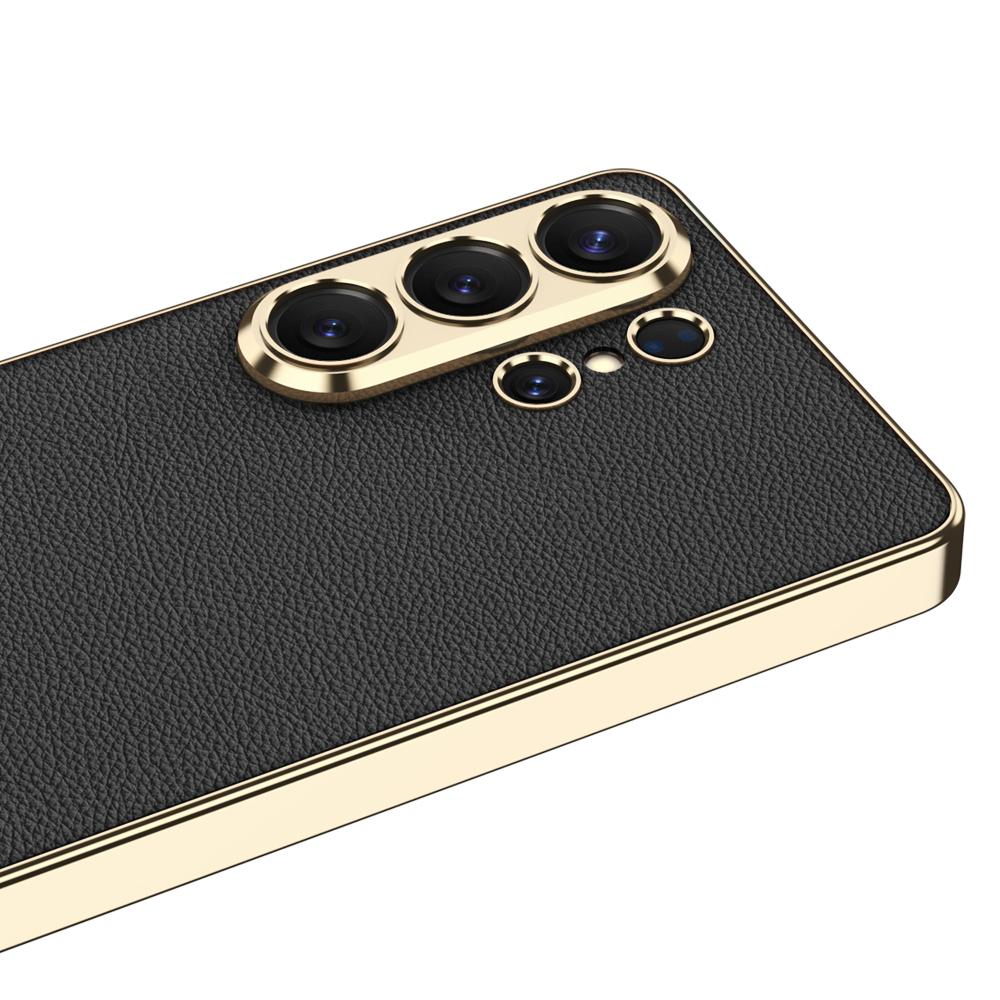 GKK für Samsung Galaxy S26 Ultra Hülle Galvanisiert Lederbeschichteter TPU-Rahmen PC-Rückseite