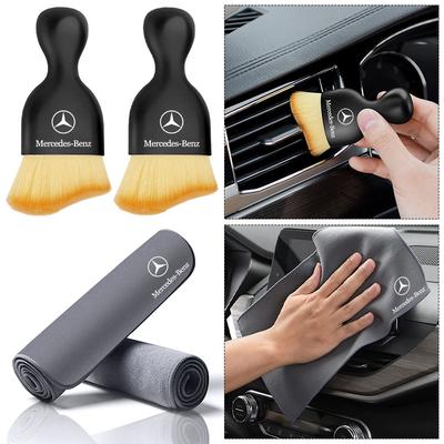 Bilvask Mikrofiberhåndklæde Bilrengøring Tørrehåndklæde Kantet Bilvaskehåndklæde Til Mercedes Benz AMG GLE GLS GLC CLA GLB ML C500 C200 C300 W204 W206 W205