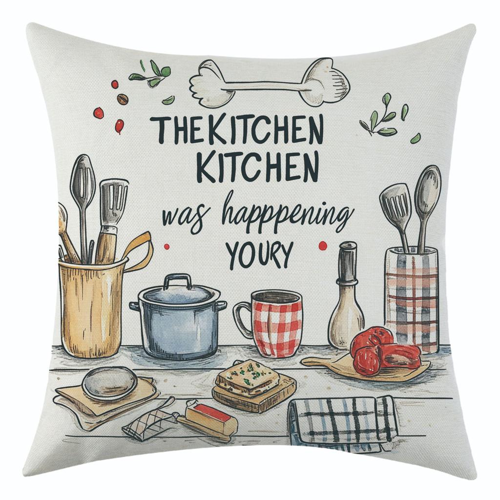 New American-style Linen Pillowcase for Holiday Decoration and Car Cushion Cover
