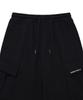 WACKY WILLY Signature Cargo Sweatpants Black