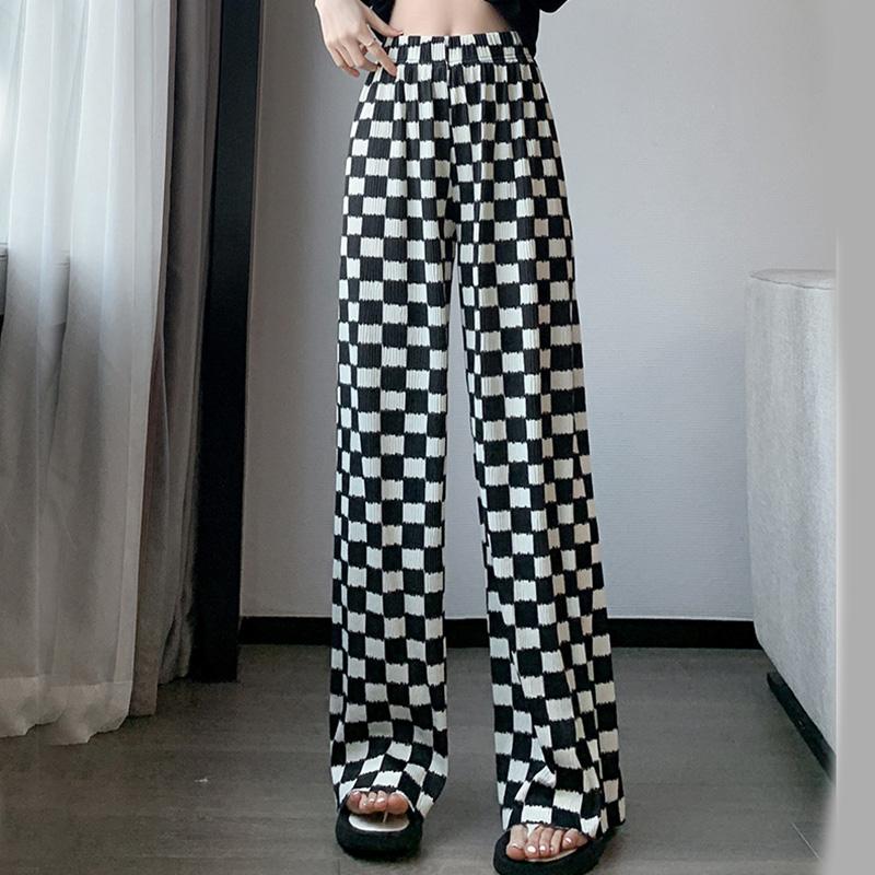 

Женские брюки с принтом тай-дай, весна-лето, прямые длинные широкие брюки с эластичной резинкой на талии, повседневные женские свободные брюки, брюки XL