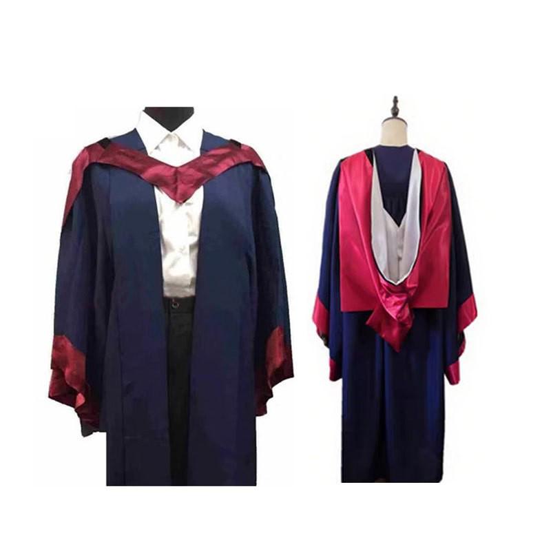 PolyU Graduation Attire: Master's, Doctoral, Bachelor's Gowns & Hong Kong-style School Uniforms by Hong Kong Polytechnic University