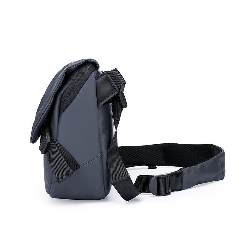 Modna Torba Trendy Męska Torba Kurierska Torba na Ramię Wodoodporna Torba na Klatkę Piersiową Tkanina Oxford Odporna na Zużycie Bagaż Podróżny na Zewnątrz