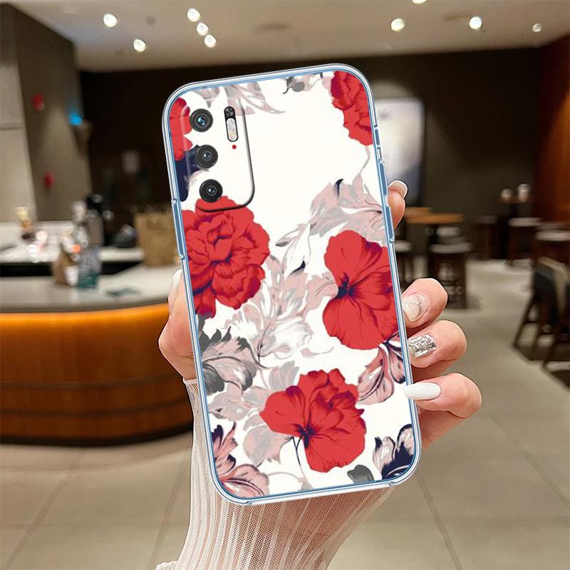 NH24 Flowers rose Pink Phone Case for Motorola Moto G10 G20 G30 G31 G32 G34 G35 G41 G42 G50 G51 G52 G55 G60 G60S G62 G71 G72 G75
