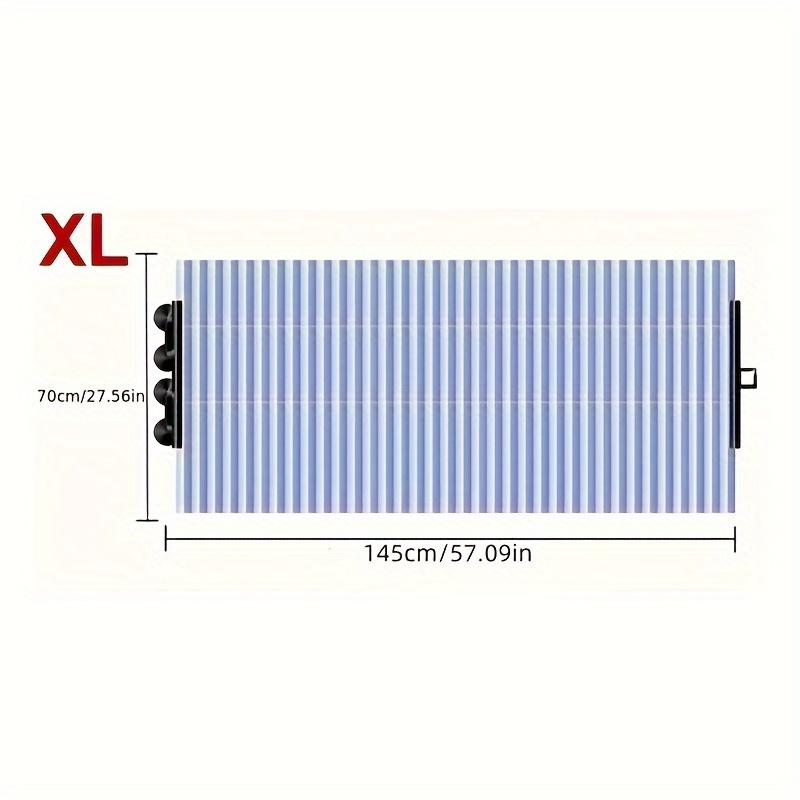 Automatická teleskopická skládací sluneční clona do auta, sluneční clona do auta, izolační závěs, stínící závěs s přísavkami, světelný štít
