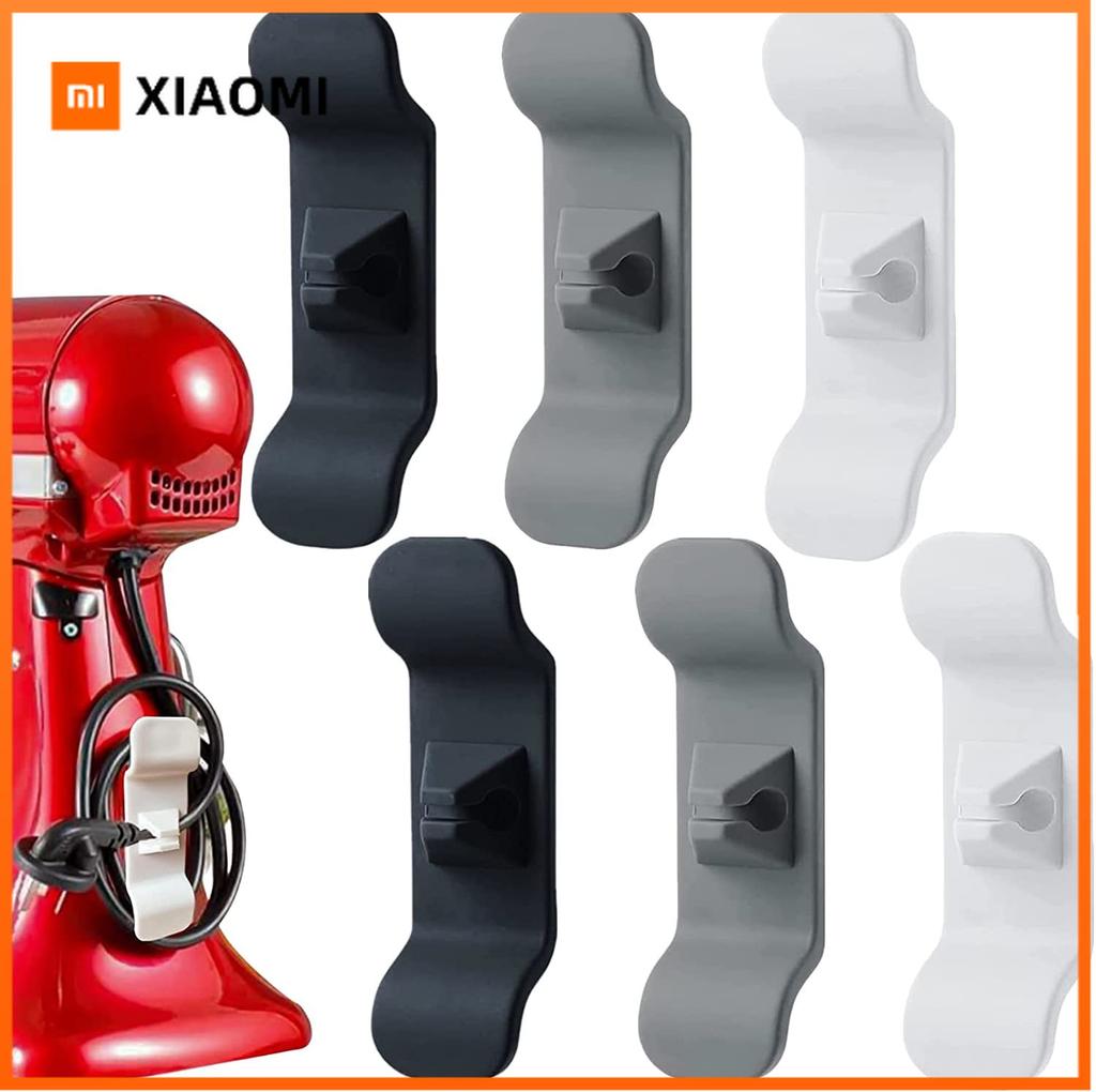 Xiaomi Cord Wrapper Cable Holder Clip Clamp Cord Organizer Cables Storage For Kitchen Appliances Mixer Blender Coffee Maker Air Fryer