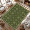 Boho Geometrisches Muster Teppich Rutschfeste Fußmatte Vintage Ethnischer Stil Teppich für Wohnzimmer Schlafzimmer Heimdekoration