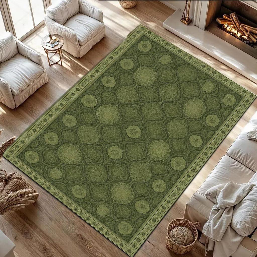 Boho Geometrisches Muster Teppich Rutschfeste Fußmatte Vintage Ethnischer Stil Teppich für Wohnzimmer Schlafzimmer Heimdekoration