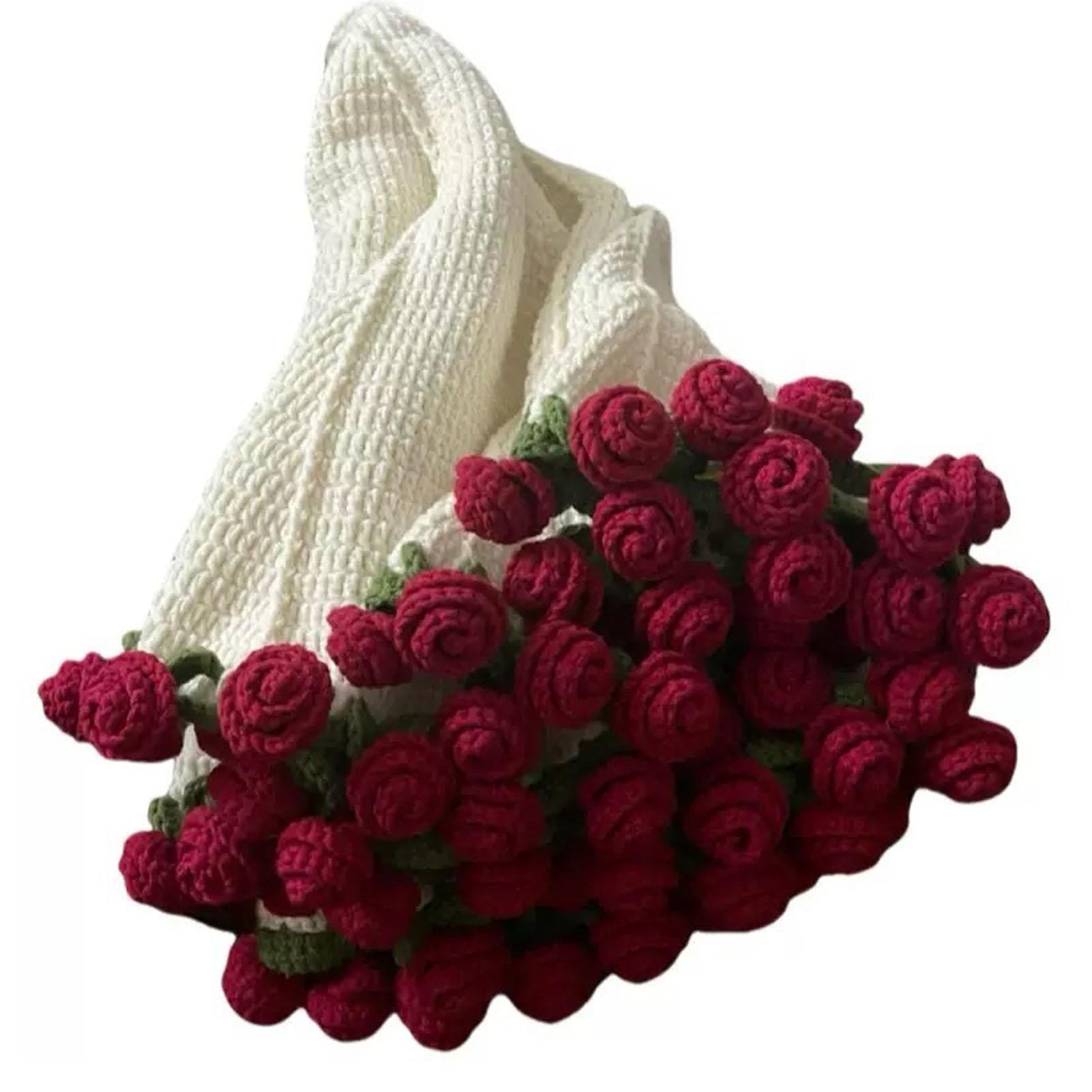 

Детский букет из роз одеяло ручной работы набор вязаное крючком одеяло сменный букет креативный снэп незавершенные продукты материал пакет