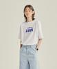 Leopeul Heart Logo T-Shirt White