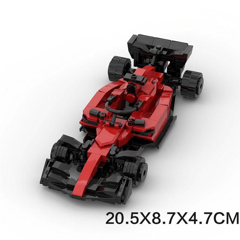 M Building Block Compatible 8 Grid Car Formula 1 Boy Assembly Model