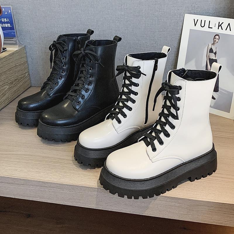 Buy Thick Soled Martin Boots Women's Spring and Summer Single Boots New ...