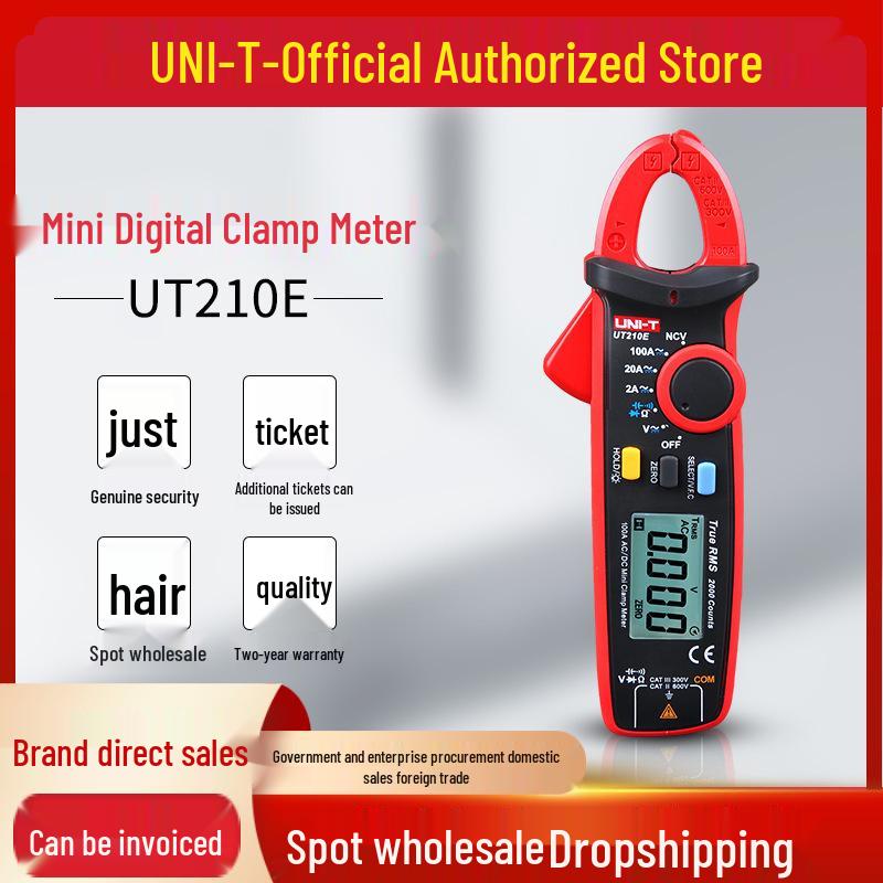Uni-T UT210E/UT210D Digital AC/DC Mini Clamp Multimeter