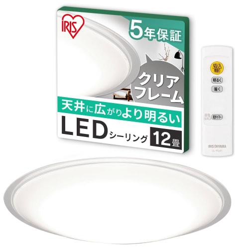 

[Power Saving Measures] Iris Ohyama LED Ceiling Light 12 Tatami Dimmable (Member of Japan Lighting Industry Association) 10 Levels of Dimming Equipped