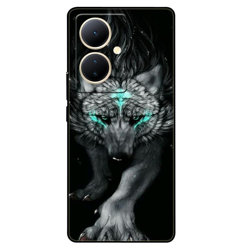 For Vivo V29 Lite 5G Case Global TPU Silicone Wolf Lions Phone Shell For VIVO V29 LITE 6.78 Funda On V29Lite Cat Animals Covers