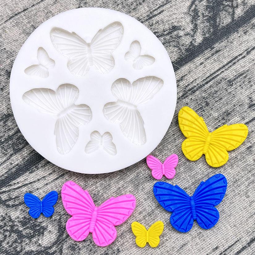 Butterfly Silicone Sugarcraft Mold Cookie Cupcake Chocolate Baking Mold Fondant Cake Decorating Tools
