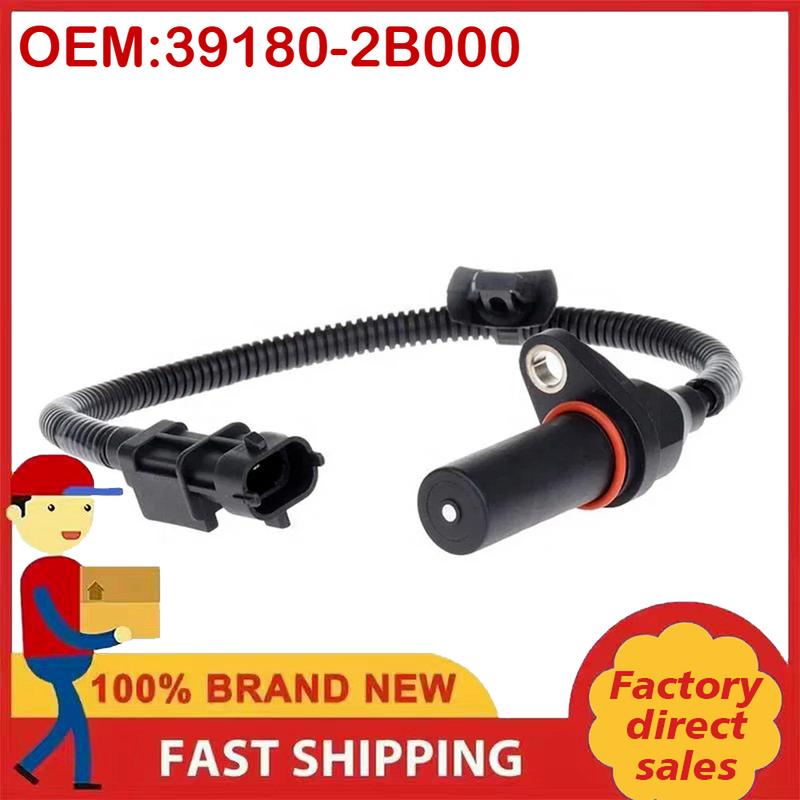 New Crankshaft Position Sensor 39180-2B000 Compatible with Kia Forte 2013-2015 Rondo 2014 Soul 2010-2013