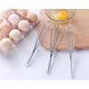 Stainless Steel Manual Egg Whisk, Kitchen Baking Cream Egg Beater Mixing Stirring Tool