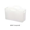 Rectangular Bathroom & Dormitory Soft-Handle Storage Basket for Small Items