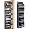 5-Shelf Hanging Storage Organizer - Behind Door, Anti-Tilt, 5 Large Capacity Pockets, Suitable for Bedroom, Bathroom