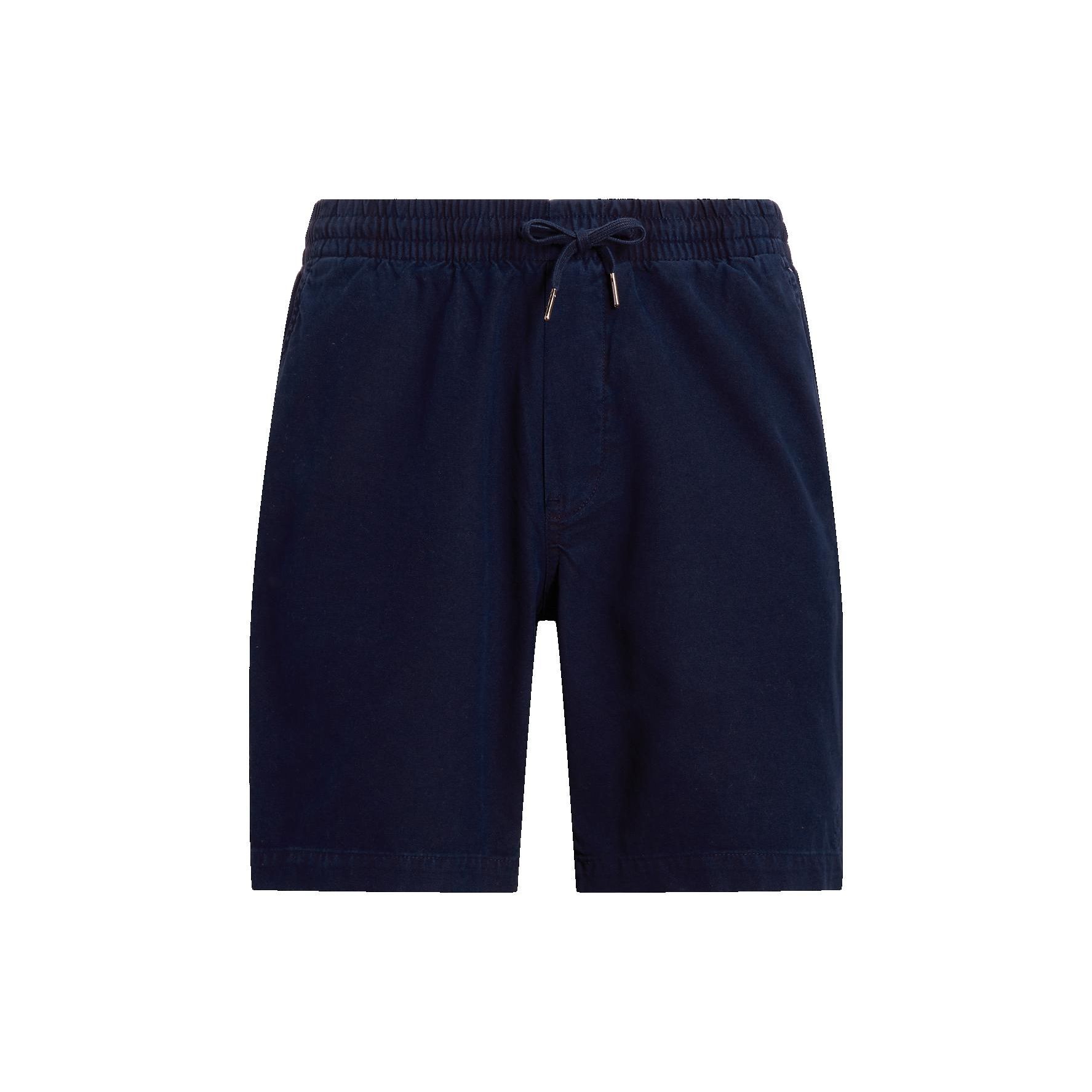 

Polo Ralph Lauren SS23 Однотонные повседневные шорты с кулиской и прямыми штанинами для мужчин, темно-синие, MNPOSHO14G20343-410 L