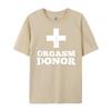 Orgasm Donor Mens Clothing Plus Size Couples Cotton Comfort Clothes Funny Shirt Tshirt