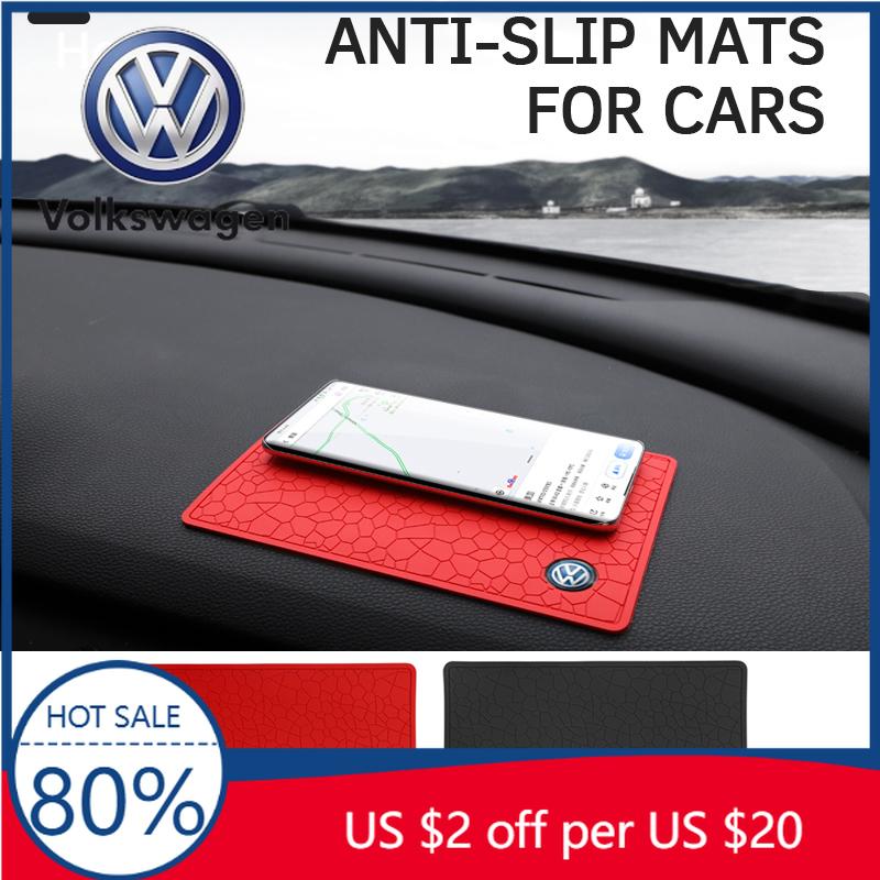 For VW Volkswagen Jetta MK5 Golf PVC Bil Sklisikkert Matte Dashbord Telefon Sklisikker Gelpute For Volkswagen CC R-Line Touran Golf Tig
