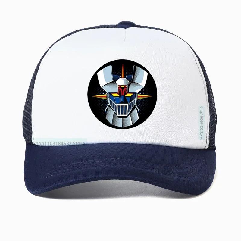 Unisex summer Dad hat Anime Mazinger Z baseball cap Für Männer Design Kurzarm Mode Benutzerdefinierte Plus Cartoon Camiseta hats