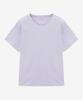 BASIC HOUSE Women'S Cotton Modal Crew Neck Short Sleeve T-Shirt Lavender Lzts3212