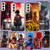 Character MIKASA Phone Case For Samsung Galaxy S25 Edge S24 S23 FE S21 S20 S10 Plus S22 S26 Ultra Cover Clear Cases TPU Capa She