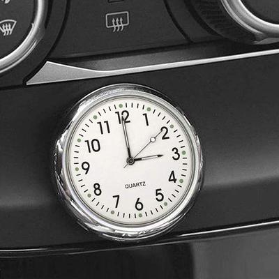JEDEW Car Clock Mini Quartz Analog Car Dashboard Time Air