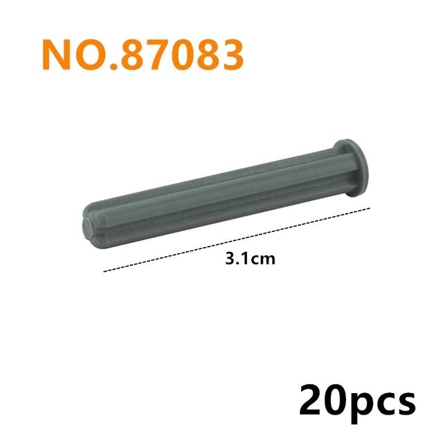 Bulk Technical Connector Pin Peg Cross Axle Building Blocks Parts Compatible with 2780 3673 6558 6562 MOC Bricks Toys