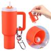 Mini Cup Keychain Lip Balm Keychain Cute Tumbler Key Ring Chapstick Holder Keychain Handbag Charms Key Ring for School Bag