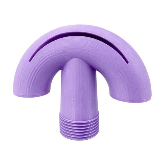 

Pool Aerator Fountain Arc Shape Swimming Pool Aerator Cooling Sprinkler 3/4 Universal Fit for Inground Pools Summer Cooling фиолетовый