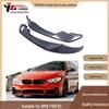 Compatible with 2014-2021 BMW M3/M4 F80/F82: AC Style Carbon Fiber Front Bumper Lip Corners.