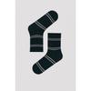 Block Striped 5 Socket Socks